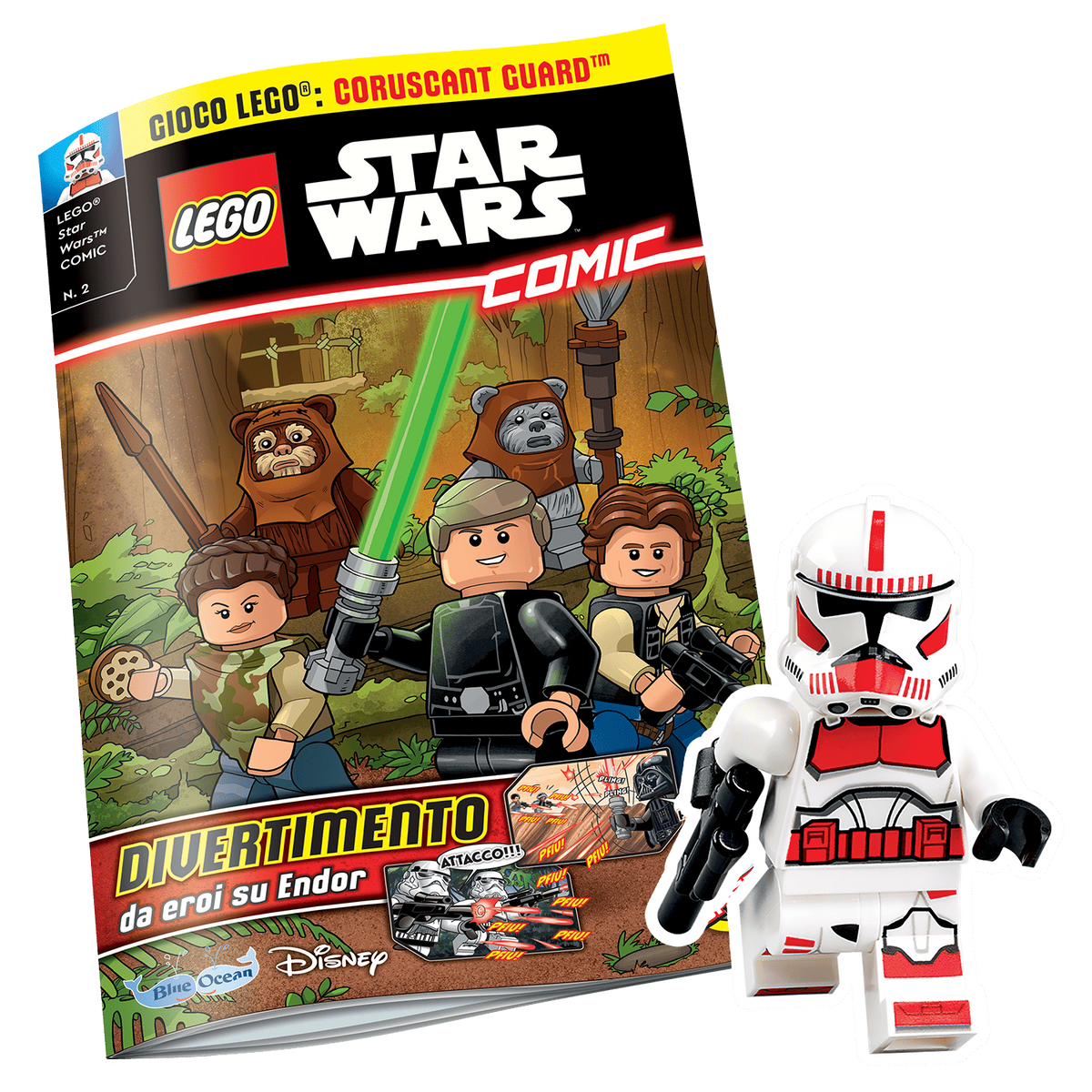 LEGO STAR WARS COMIC N.2 - GUARDIA DI CORUSCANT