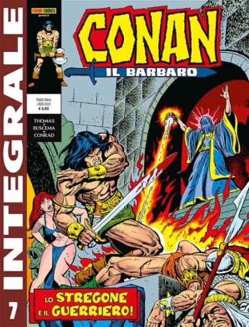 CONAN IL BARBARO VOL.7 - PANINI COMICS INTEGRALE