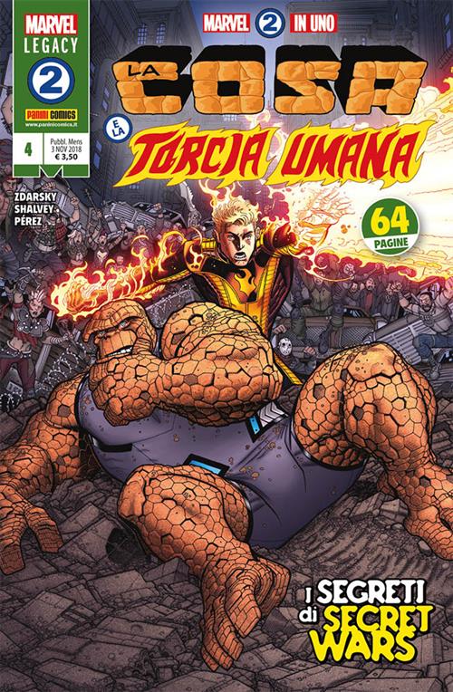 FANTASTICI QUATTRO PRESENTA: MARVEL 2 IN 1 4