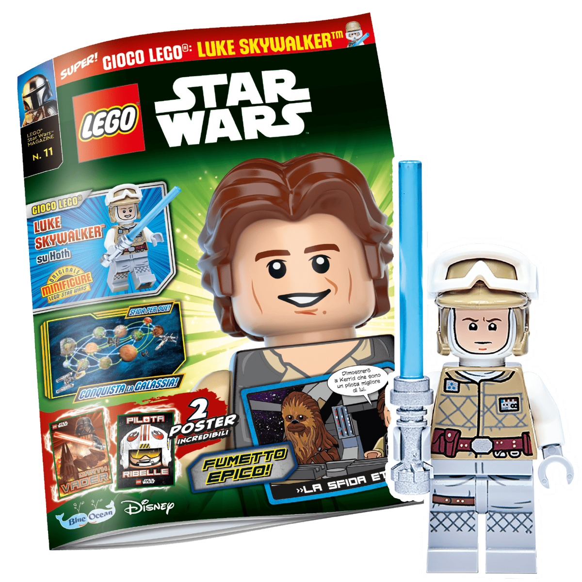 LEGO STAR WARS N.11 - LUKE SKYWALKER