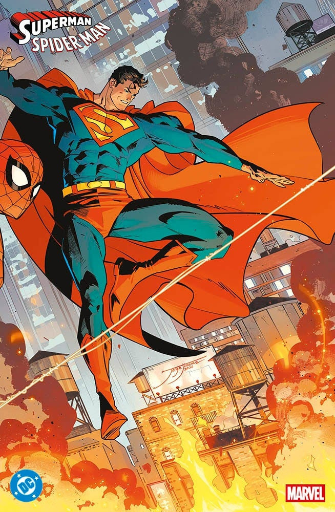 DC BESTSELLER - SUPERMAN/SPIDER-MAN 1 - VARIANT DI JORGE JIMENEZ