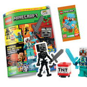 LEGO MINECRAFT PLUS N.13 - SCHELETRO WITHER + CACCIATORE DI TROFEI + TNT + PACCHETTO