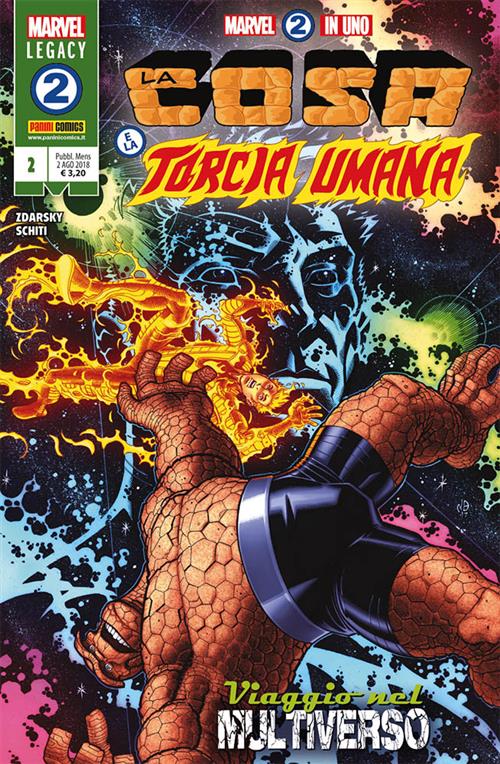FANTASTICI QUATTRO PRESENTA: MARVEL 2 IN 1 2