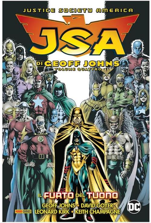JSA DI GEOFF JOHNS VOL.4: IL FURTO DEL TUONO