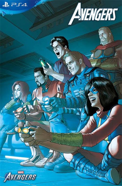 AVENGERS 13 - AVENGERS 117 - VARIANT PS4 DI MATTIA DE IULIS