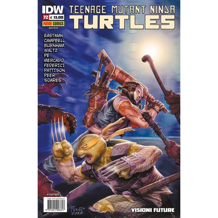 TEENAGE MUTANT NINJA TURTLES 72