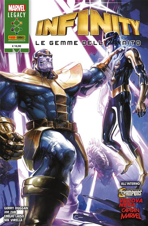INFINITY COUNTDOWN: LE GEMME DELL'INFINITO