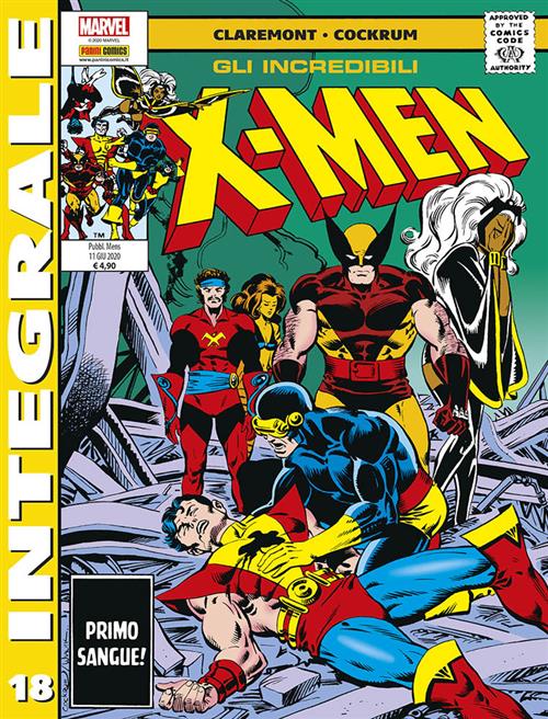MARVEL INTEGRALE - X-MEN DI CHRIS CLAREMONT 18