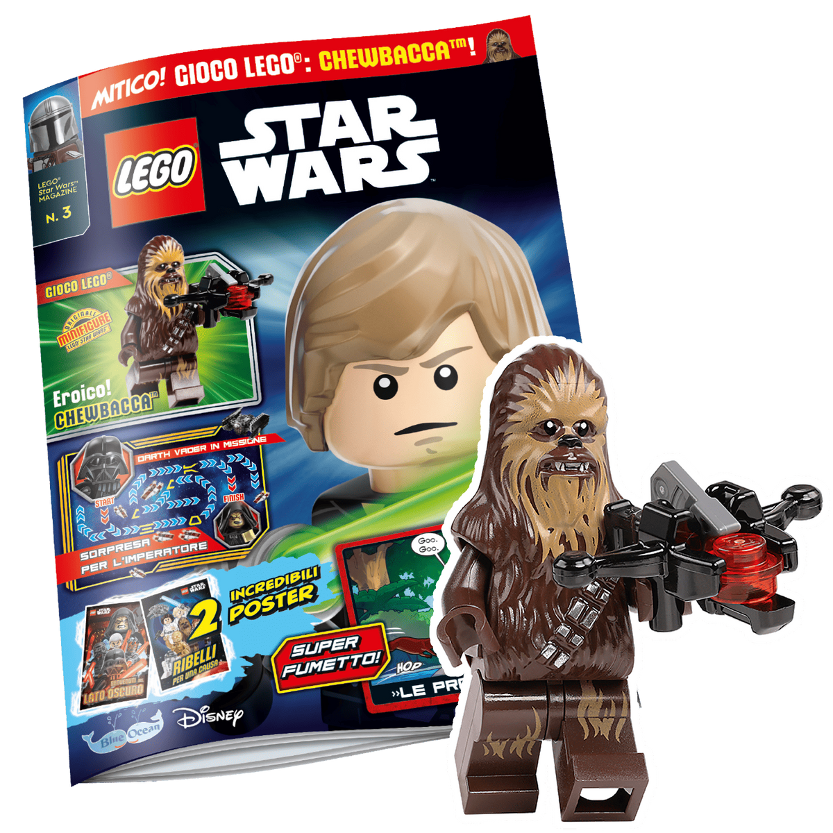 LEGO STAR WARS N.3 - CHEWBACCA