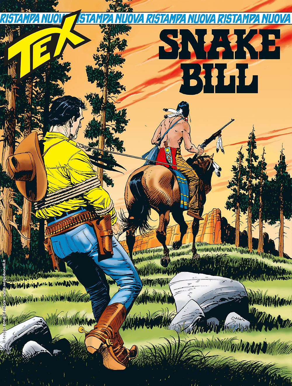 TEX NUOVA RISTAMPA 509 - SNAKE BILL