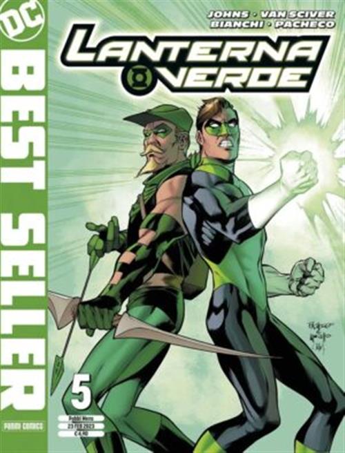 DC BEST SELLER - LANTERNA VERDE DI GEOFF JOHNS VOL.5