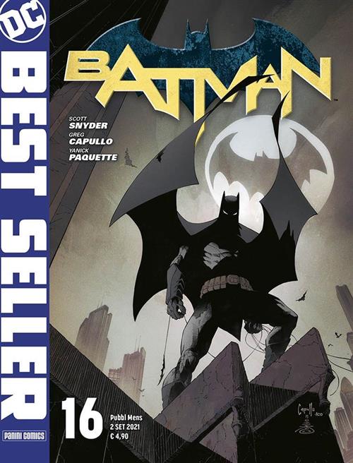 DC BEST SELLER - BATMAN DI SCOTT SNYDER & GREG CAPULLO 16