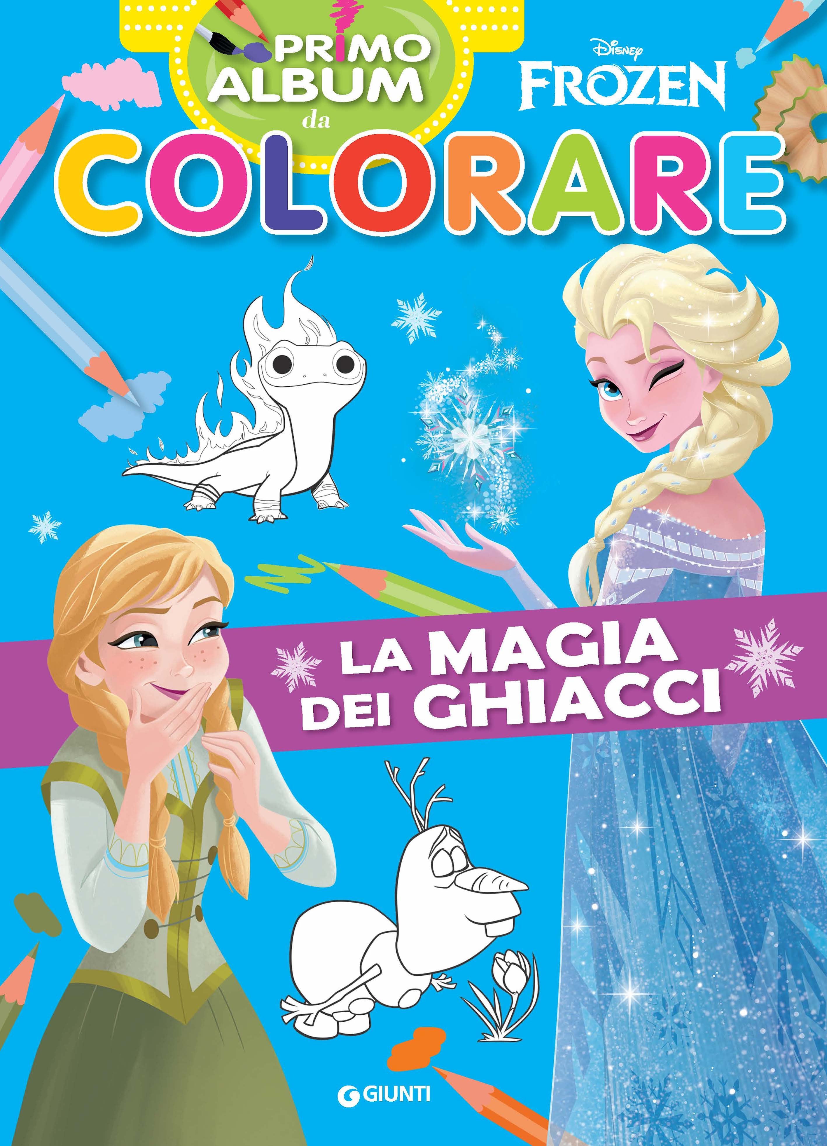 FROZEN PRIMO ALBUM DA COLORARE