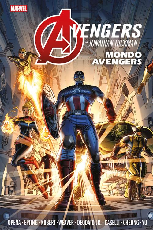 MARVEL OMNIBUS - AVENGERS DI JONATHAN HICKMAN 1: MONDO AVENGERS