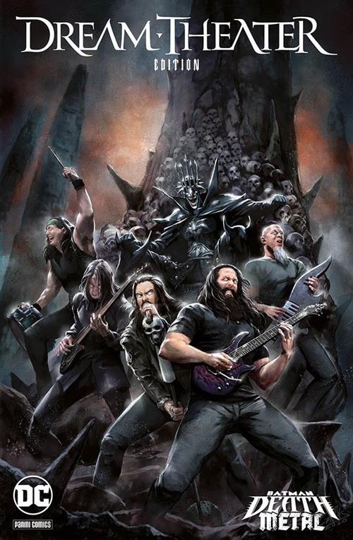 DC CROSSOVER 12 - BATMAN: DEATH METAL 6 - VARIANT BAND: DREAM THEATER