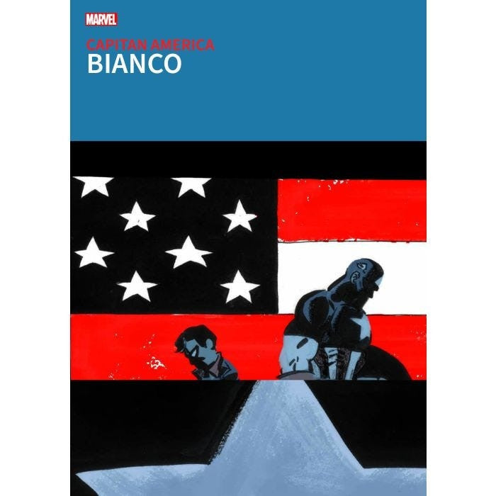 CAPITAN AMERICA BIANCO - I GRANDI TESORI MARVEL