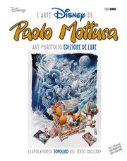 L'ARTE DISNEY DI PAOLO MOTTURA - ART PORTFOLIO DELUXE