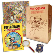 TOPOLINO DETECTIVE BOX IN LEGNO - SUPERGIALLO DI TOPOLINO