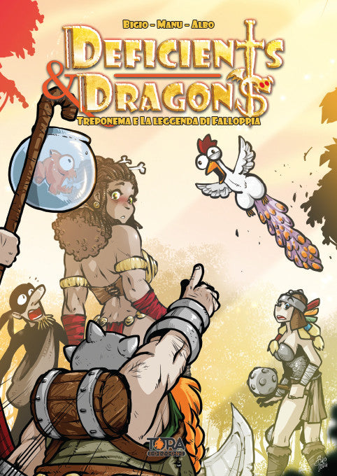 DEFICIENTS & DRAGONS - TREPONEMA E LA LEGGENDA DI FALLOPPIA VARIANT BY BIGIO