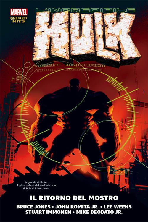 L'INCREDIBILE HULK DI BRUCE JONES 1 - IL RITORNO DEL MOSTRO