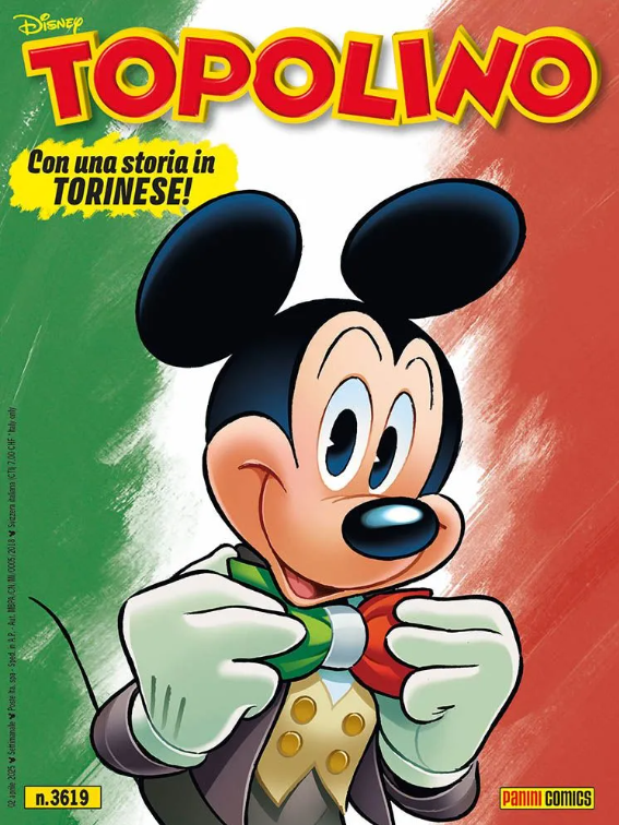 TOPOLINO 3619 - VERSIONE PIEMONTE