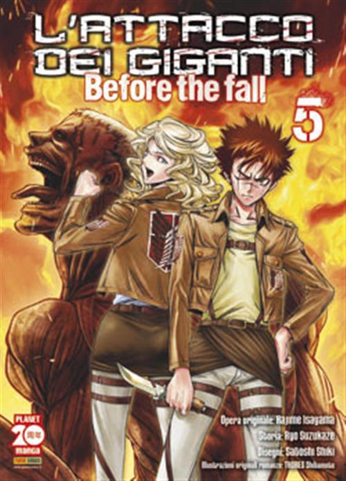 L'ATTACCO DEI GIGANTI - BEFORE THE FALL: IL MANGA 5