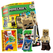 LEGO MINECRAFT PLUS N.16 - HUSK + GUARDIANO + LIMITED CARD LE13 ZOMBIE E SKELETON