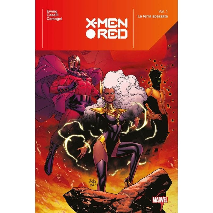 X-MEN RED VOL.1 - LA TERRA SPEZZATA