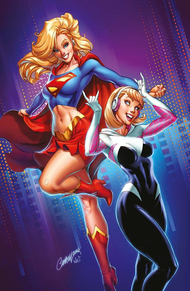DC BESTSELLER - SUPERMAN/SPIDER-MAN 1 - VARIANT DI J. SCOTT CAMPBELL