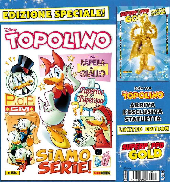 TOPOLINO 3514 + SUPERPIPPO GOLD