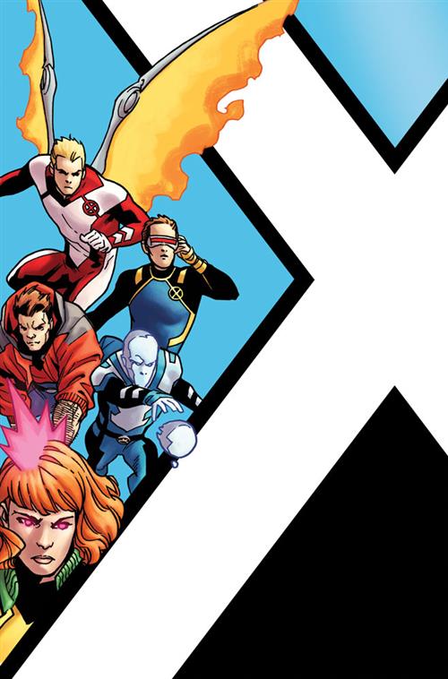 X-MEN BLU 1 - VARIANT CORNERBOX