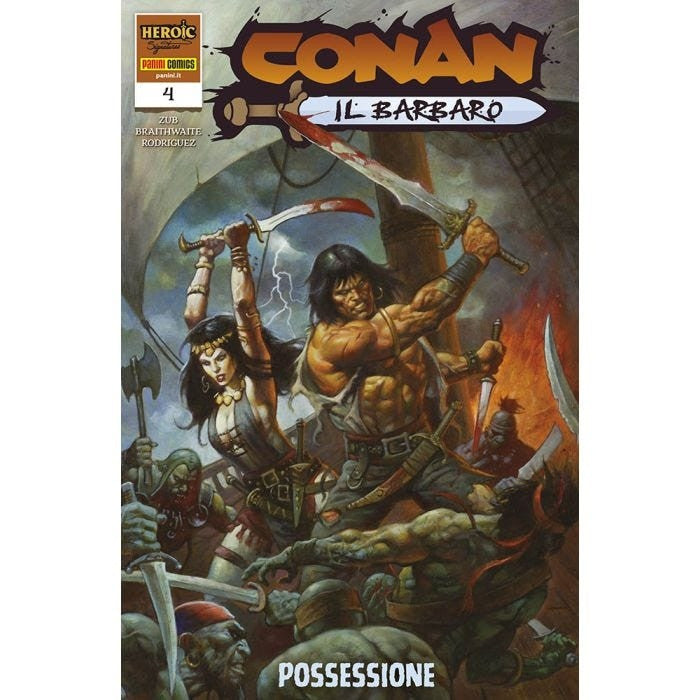 CONAN IL BARBARO 4 - CONAN IL BARBARO 22