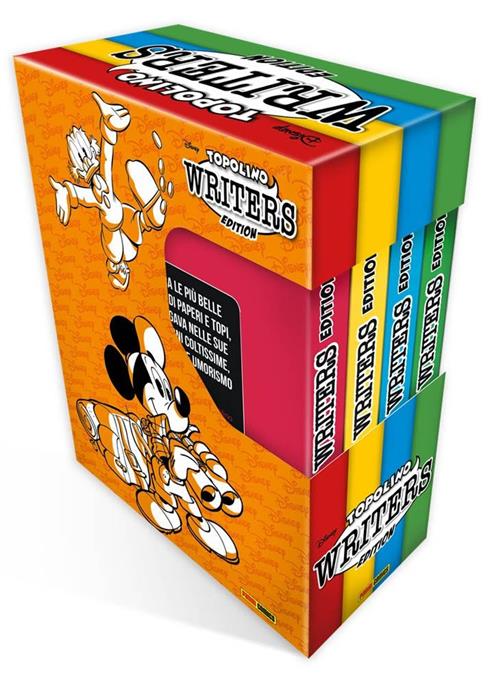 TOPOLINO WRITERS EDITION - COFANETTO COMPLETO (4 VOLUMI)