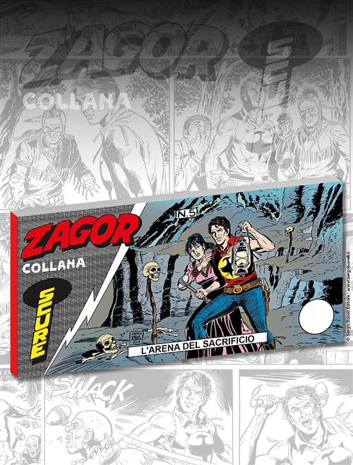 LE STRISCE DI ZAGOR 11 - COLLANA SCURE 5 - L'ARENA DEL SACRIFICIO