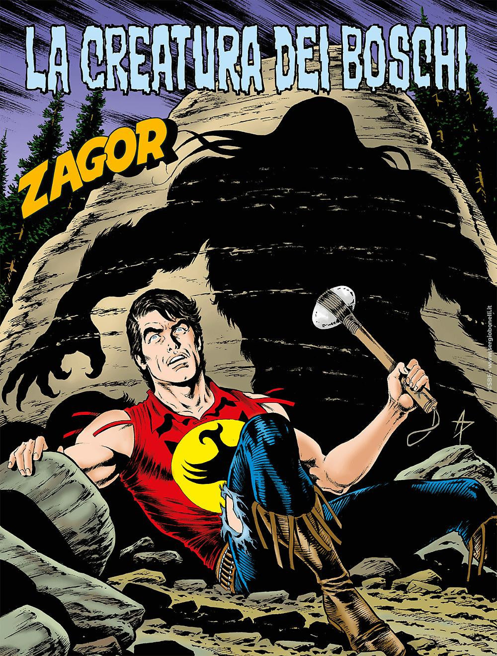 ZAGOR 720 (ZENITH GIGANTE 771) - LA CREATURA DEI BOSCHI