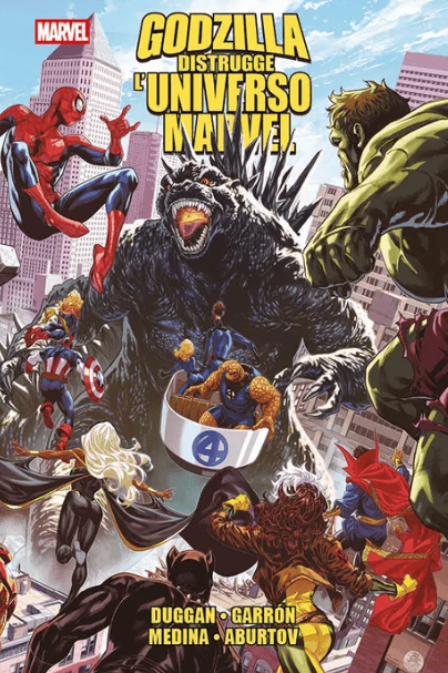 GODZILLA DISTRUGGE L'UNIVERSO MARVEL