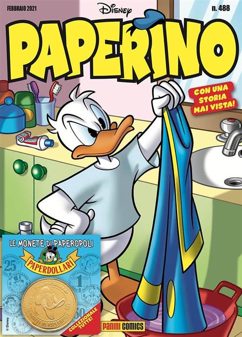PAPERINO 488 + MONETA OMAGGIO