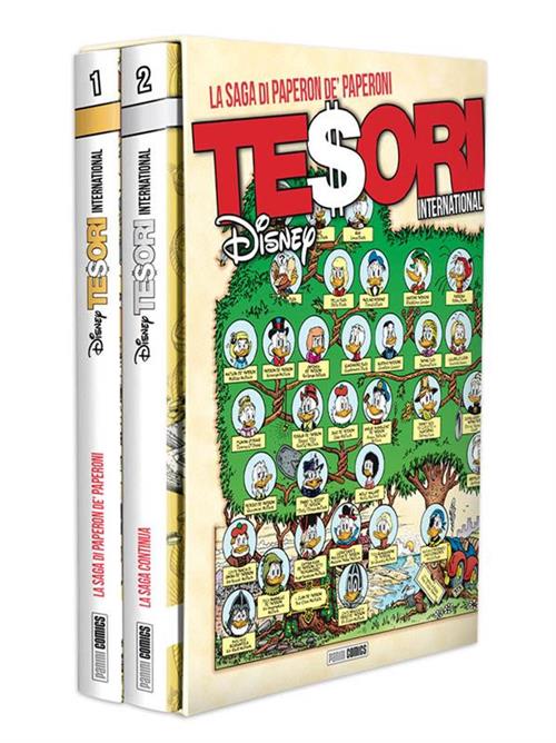 COFANETTO TESORI INTERNATIONAL 1-2
