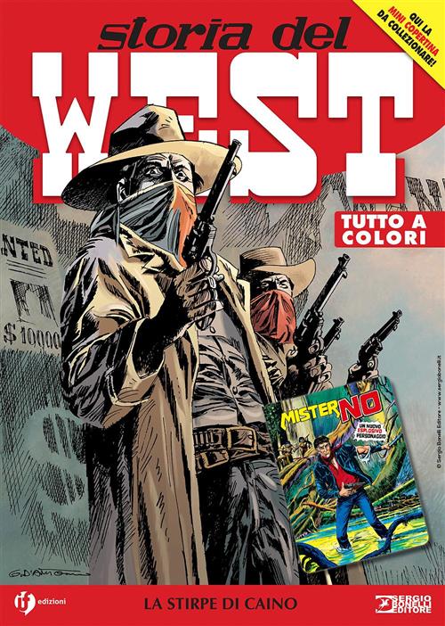 STORIA DEL WEST 50 - MINI COPERTINA - MISTER NO 1