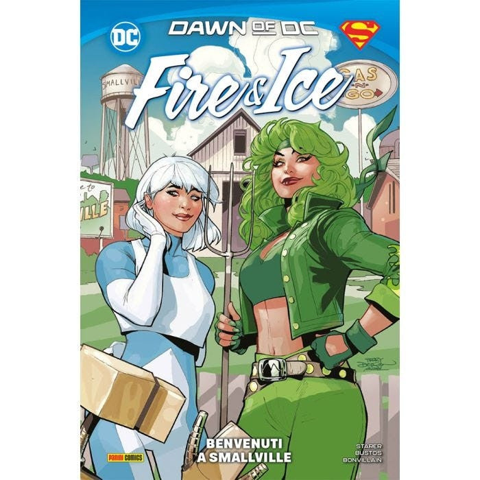 FIRE E ICE BENVENUTE A SMALLVILLE - DC COLLECTION