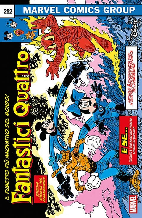 FANTASTICI QUATTRO 4 - FANTASTICI QUATTRO 473 - VARIANT DISNEY WHAT IF?