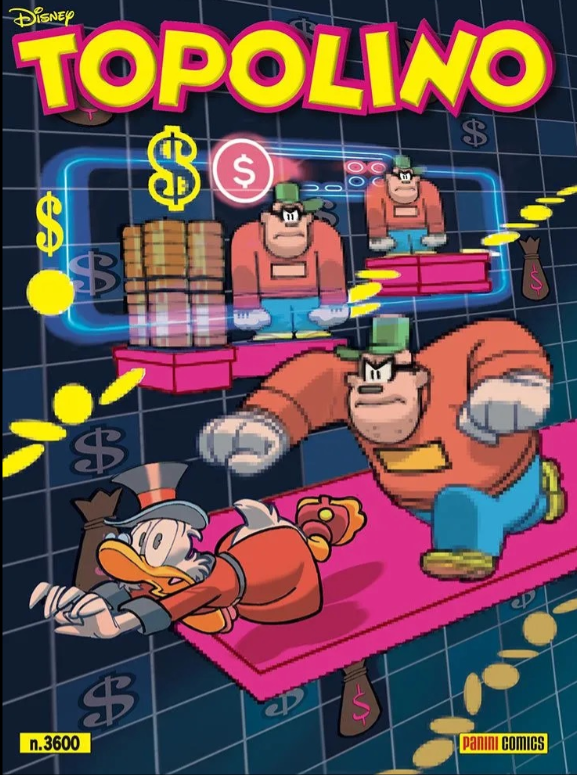 TOPOLINO 3600 - VARIANT MILAN GAMES WEEK & CARTOOMICS