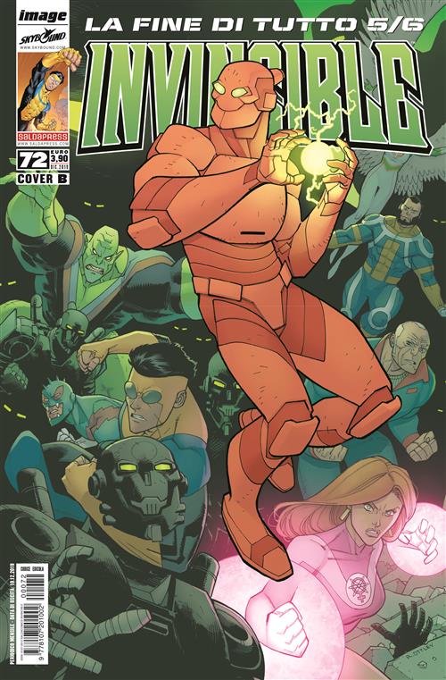 INVINCIBLE 72 - COVER B