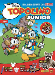 TOPOLINO JUNIOR 4 - IN OMAGGIO DOBBLE TOPOLINO