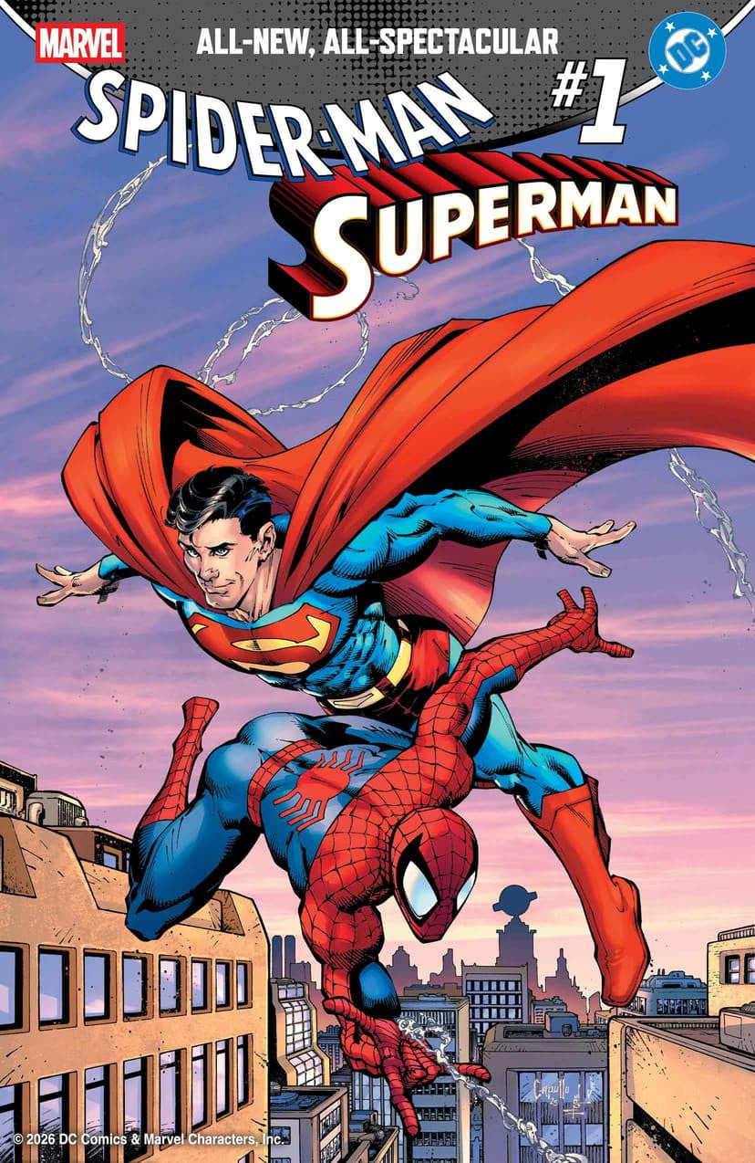 MARVEL/DC - SPIDER-MAN/SUPERMAN 1 - VARIANT DI GREG CAPULLO
