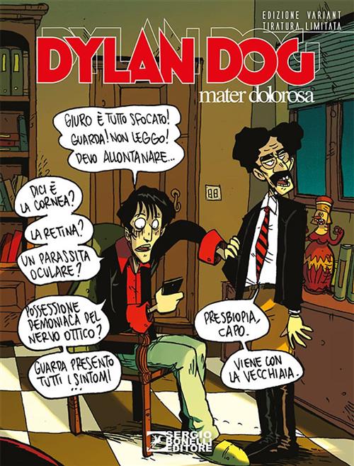 DYLAN DOG 361 - MATER DOLOROSA - VARIANT LUCCA 2016