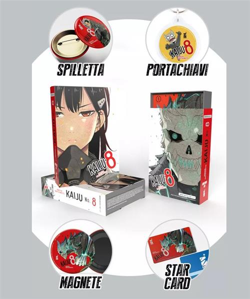 KAIJU NO.8 - MONSTROUS BOX (VOL. 1-2)