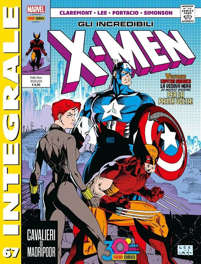 MARVEL INTEGRALE - X-MEN DI CHRIS CLAREMONT 67