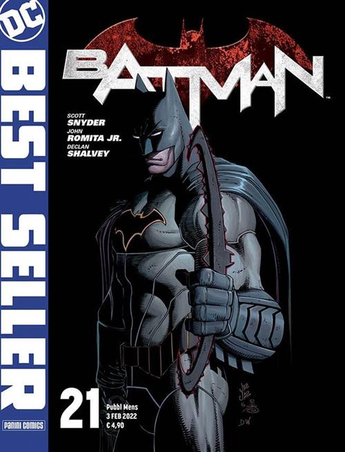 DC BEST SELLER - BATMAN DI SCOTT SNYDER & GREG CAPULLO 21