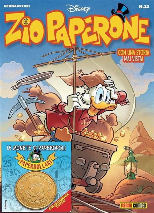 ZIO PAPERONE 31 + MONETA OMAGGIO